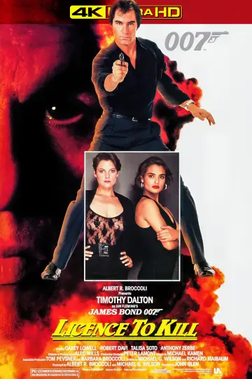 Plakat do filmu "Licencja na zabijanie" #651463
