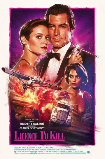 Plakat do filmu "Licencja na zabijanie" #918045