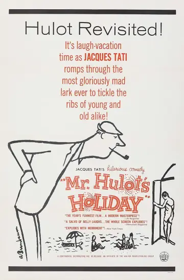 Plakat do filmu "Wakacje pana Hulot" #248642