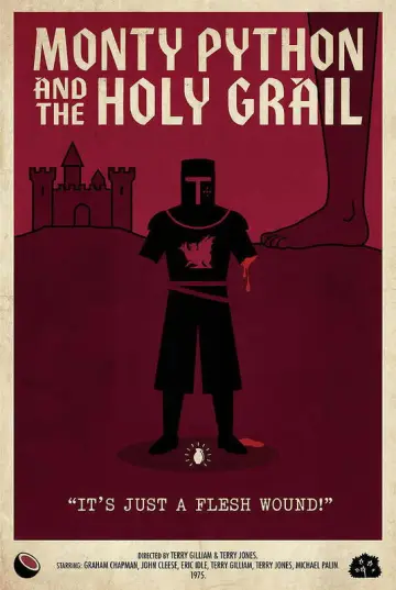 Plakat do filmu "Monty Python i Święty Graal" #1530484