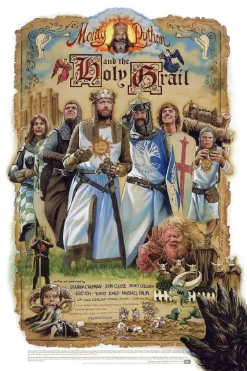 Plakat do filmu "Monty Python i Święty Graal" #488916