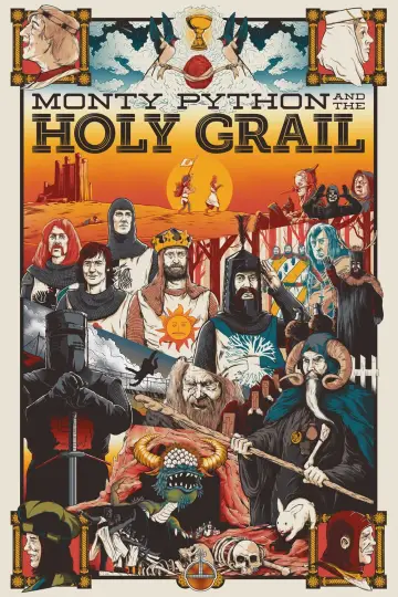 Plakat do filmu "Monty Python i Święty Graal" #57308
