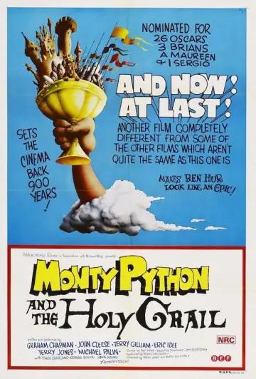Plakat do filmu "Monty Python i Święty Graal" #57313