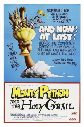Plakat do filmu "Monty Python i Święty Graal" #665042