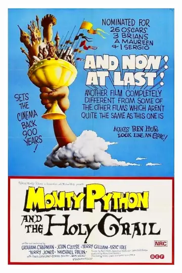 Plakat do filmu "Monty Python i Święty Graal" #665044