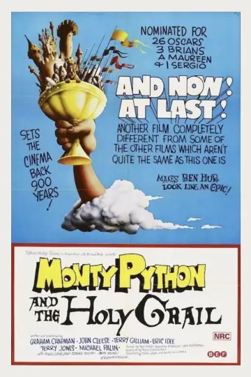 Plakat do filmu "Monty Python i Święty Graal" #665046