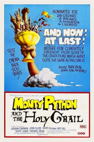 Plakat do filmu "Monty Python i Święty Graal" #665048