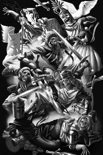 Plakat do filmu "Monty Python i Święty Graal" #665061