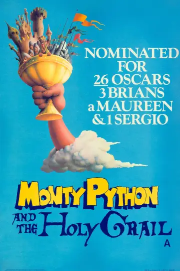 Plakat do filmu "Monty Python i Święty Graal" #665083