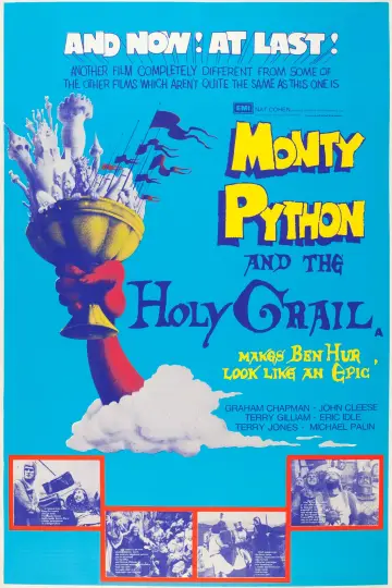 Plakat do filmu "Monty Python i Święty Graal" #665085