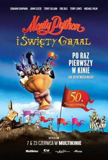 Plakat do filmu "Monty Python i Święty Graal" #665107