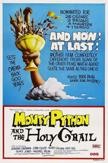 Plakat do filmu "Monty Python i Święty Graal" #665109