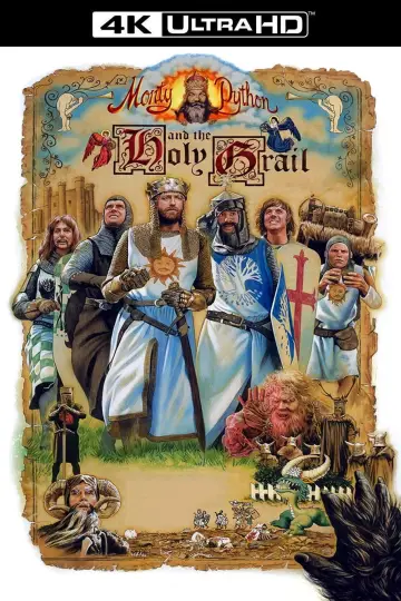 Plakat do filmu "Monty Python i Święty Graal" #665112
