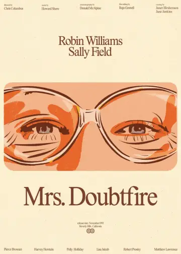 Plakat do filmu "Pani Doubtfire" #480441