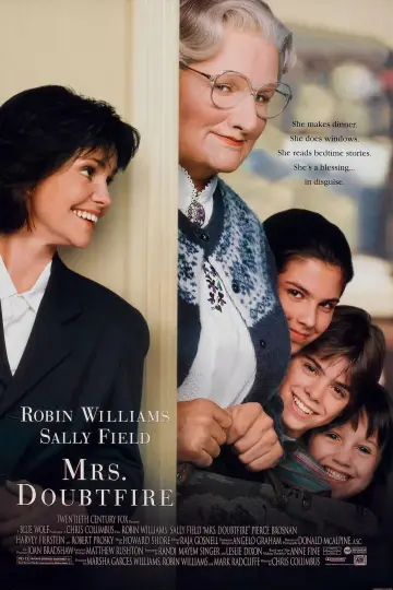 Plakat do filmu "Pani Doubtfire" #583810