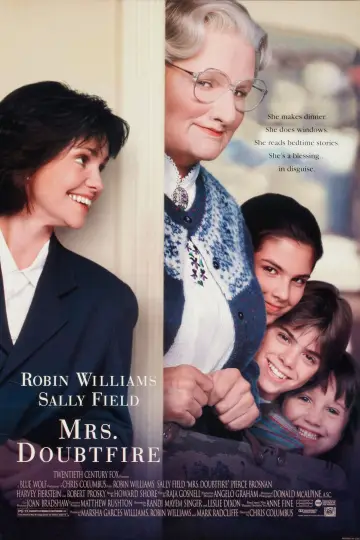 Plakat do filmu "Pani Doubtfire" #86484