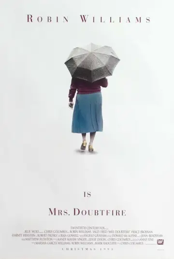 Plakat do filmu "Pani Doubtfire" #86485
