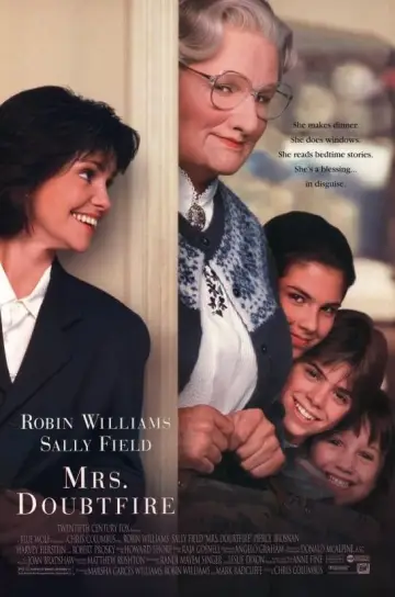 Plakat do filmu "Pani Doubtfire" #86489
