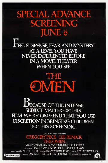 Plakat do filmu "Omen" #806462