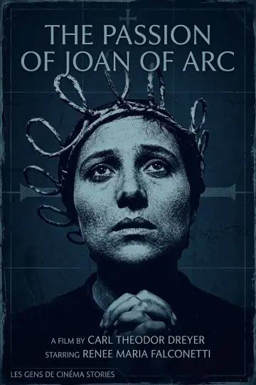 Plakat do filmu "Męczeństwo Joanny d