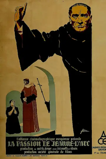 Plakat do filmu "Męczeństwo Joanny d