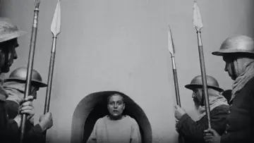 Zasłona do filmu "Męczeństwo Joanny d
