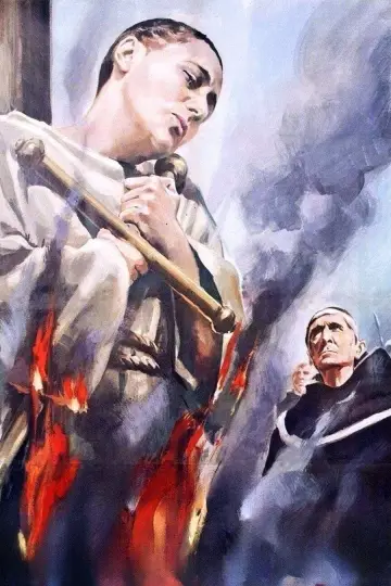 Plakat do filmu "Męczeństwo Joanny d