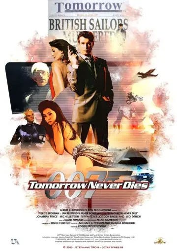 Plakat do filmu "Jutro nie umiera nigdy" #324740