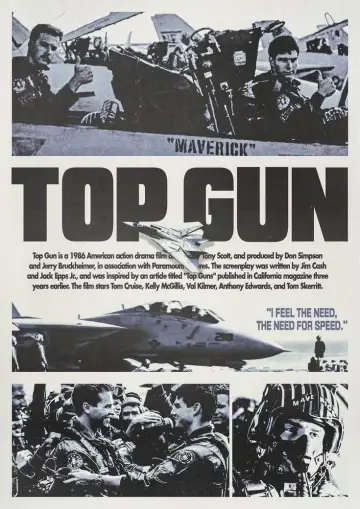 Plakat do filmu "Top Gun" #768944