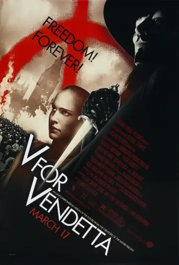 Plakat do filmu "V jak vendetta" #183443