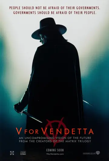 Plakat do filmu "V jak vendetta" #183444