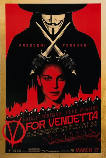 Plakat do filmu "V jak vendetta" #183446