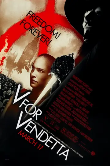 Plakat do filmu "V jak vendetta" #370836