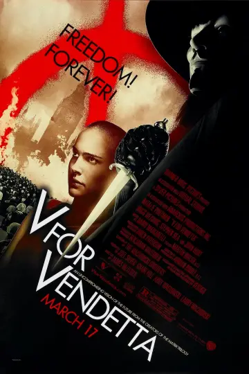 Plakat do filmu "V jak vendetta" #401755