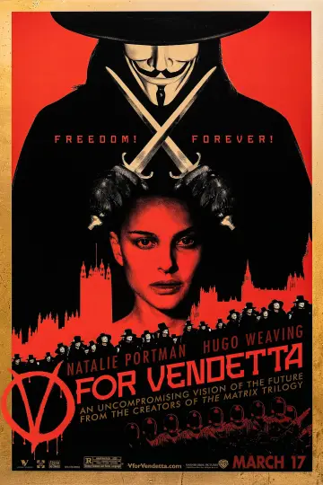 Plakat do filmu "V jak vendetta" #582977
