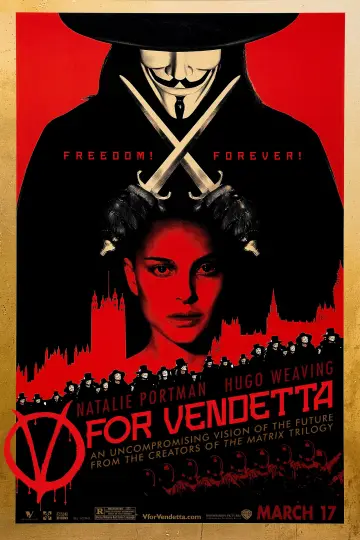 Plakat do filmu "V jak vendetta" #582979