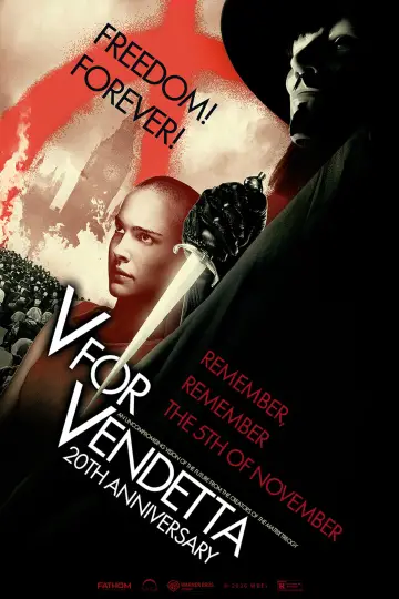 Plakat do filmu "V jak vendetta" #752528
