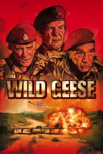 Plakat do filmu "Dzikie gęsi" #351246