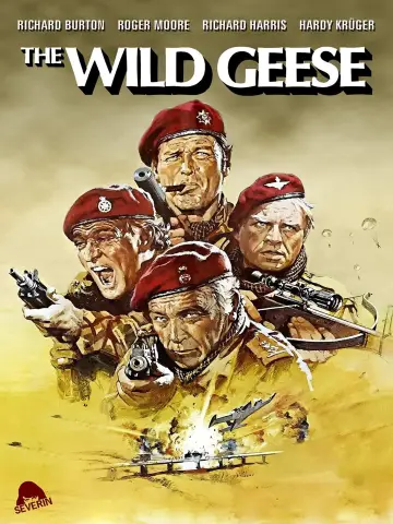 Plakat do filmu "Dzikie gęsi" #351251