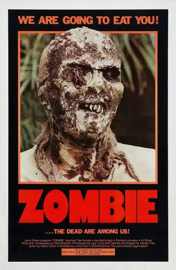 Plakat do filmu "Zombie pożeracze mięsa" #273804