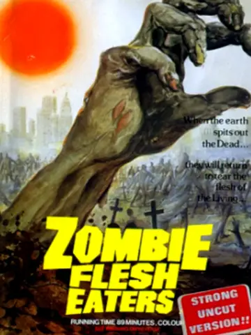 Plakat do filmu "Zombie pożeracze mięsa" #273811