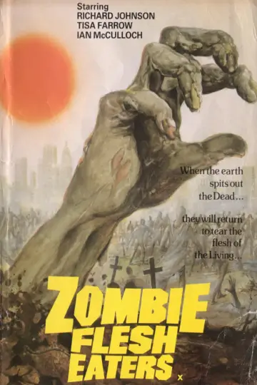 Plakat do filmu "Zombie pożeracze mięsa" #273812