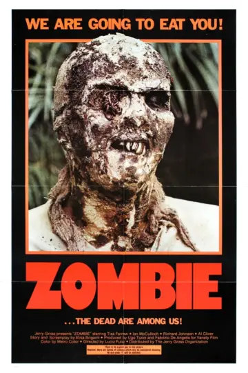 Plakat do filmu "Zombie pożeracze mięsa" #273820