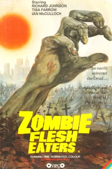 Plakat do filmu "Zombie pożeracze mięsa" #273821