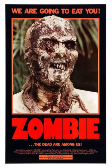 Plakat do filmu "Zombie pożeracze mięsa" #273824