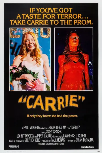 Plakat do filmu "Carrie" #77393