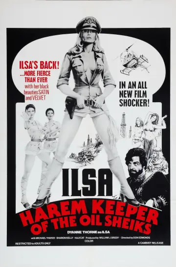 Plakat do filmu "Elza - Strażniczka haremu" #1848399
