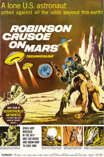 Plakat do filmu "Robinson Crusoe on Mars" #148798