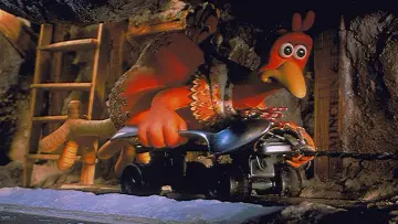 Zasłona do filmu "Uciekające kurczaki" #262004