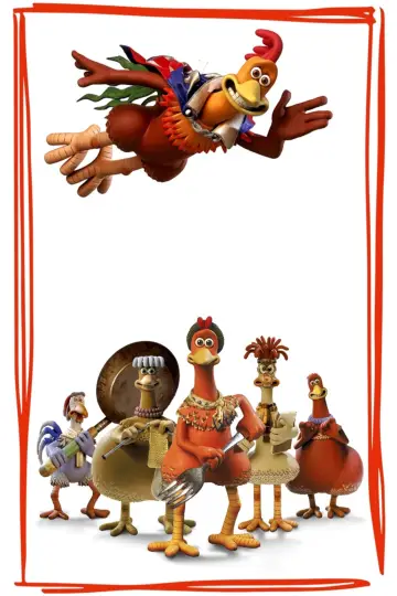Plakat do filmu "Uciekające kurczaki" #262010